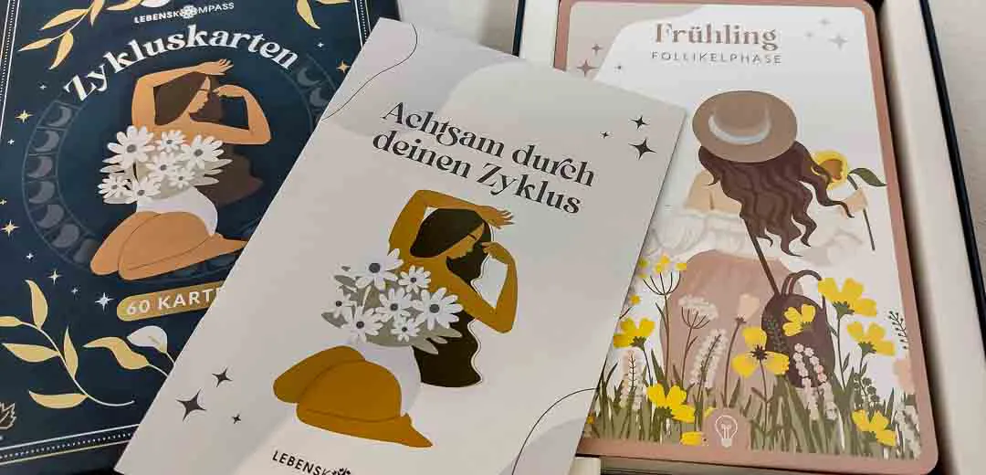Lebenskompass Zykluskarten – 60 Affirmationskarten für Frauen – Bild 3