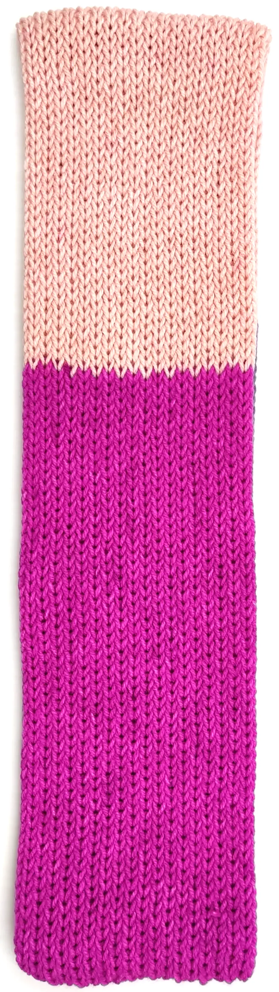Handgestrickter Loop Schal – Bild 3