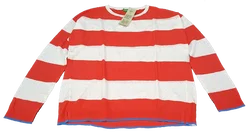 United Colors of Benetton Kindershirt rot/weiß Gr. 3XL - Bild 1