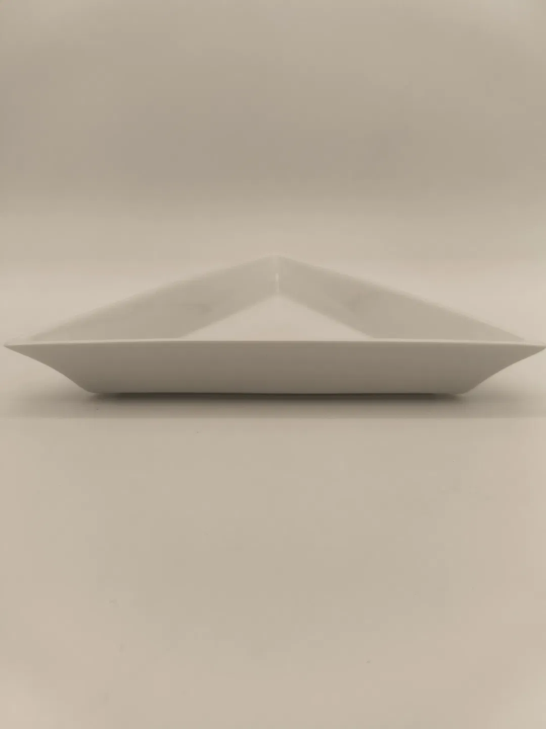 weiße Schale dreieckig, Arzberg, dekorativ, Weihnachten - Bild 1