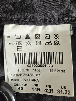 Brax Free to move Damen Hose, schwarz - Gr. D 40 – Vorschau 4