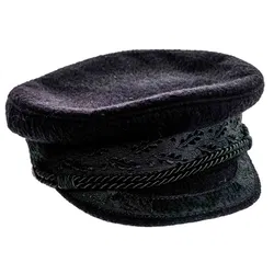 Prinz-Heinrich-Mütze für Herren in schwarz - Bild 4