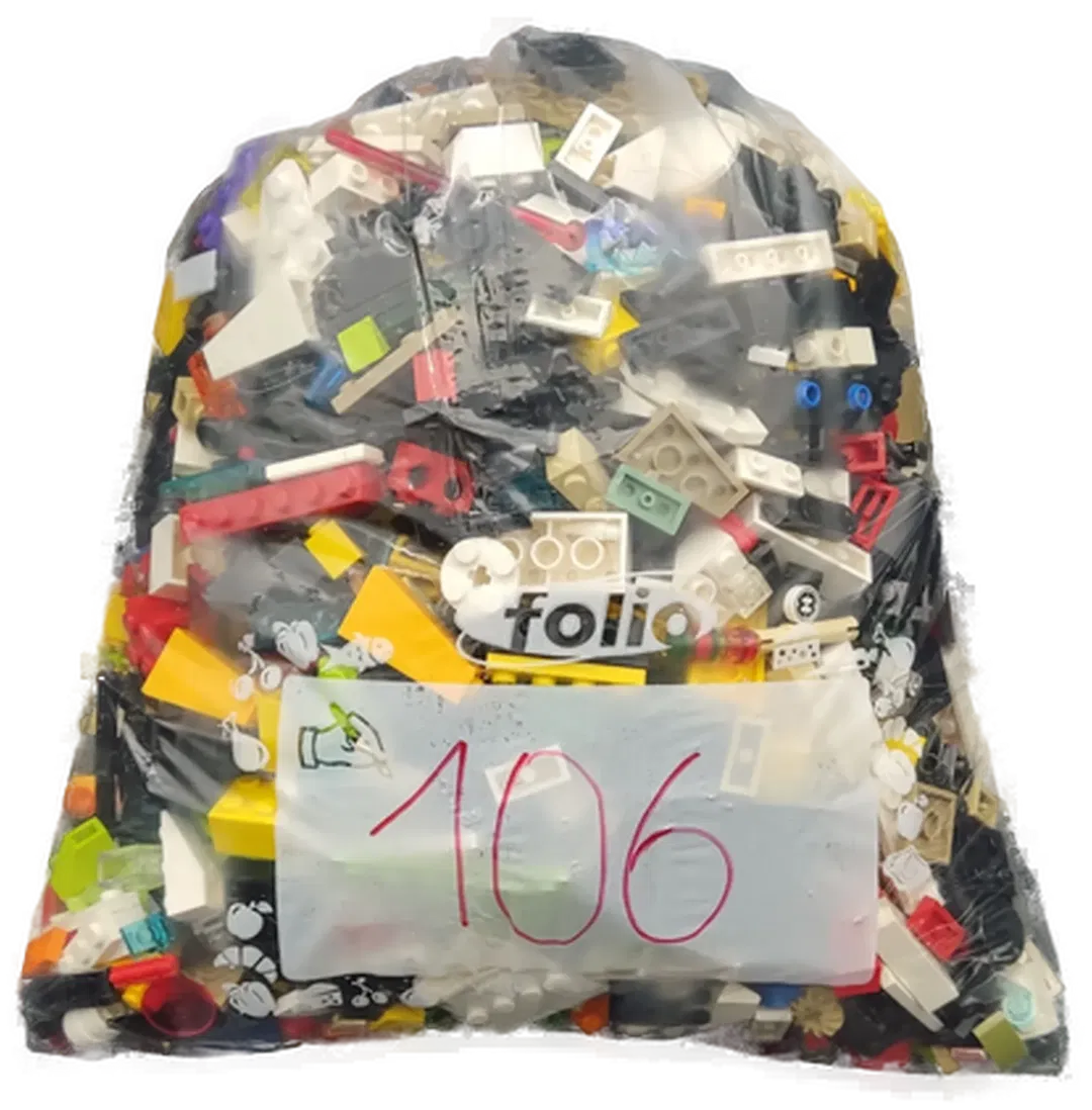 1,5 Kilo Lego Steine gemischt - Bild 1