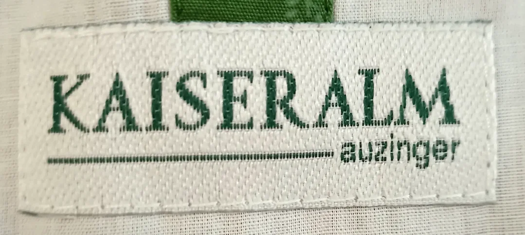 Kaiseralm Damen Trachtenweste gemustert grün Gr. M/L – Bild 3