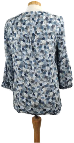 Cecil Damenbluse blua gemustert - XS/34 - Bild 2