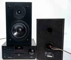 JVC CD-Receiver CA-NXAK1 mit 2 Lautsprechern, RDS, K2 Technology, CD-Player, AUX, Subwoofer-Out - Bild 4