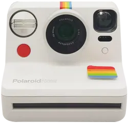 POLAROID Now Autofocus i-Type Instant Kamera / Analoge Sofortbildkamera in weiß - Bild 1