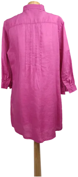 Marco Pecci Hemdblusenkleid mini pink- XL/42 - Bild 2