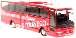 Reisebus Mercedes-Benz Travego – Modellbus 1:60, Welly lizenziert, L=18 cm - Bild 1