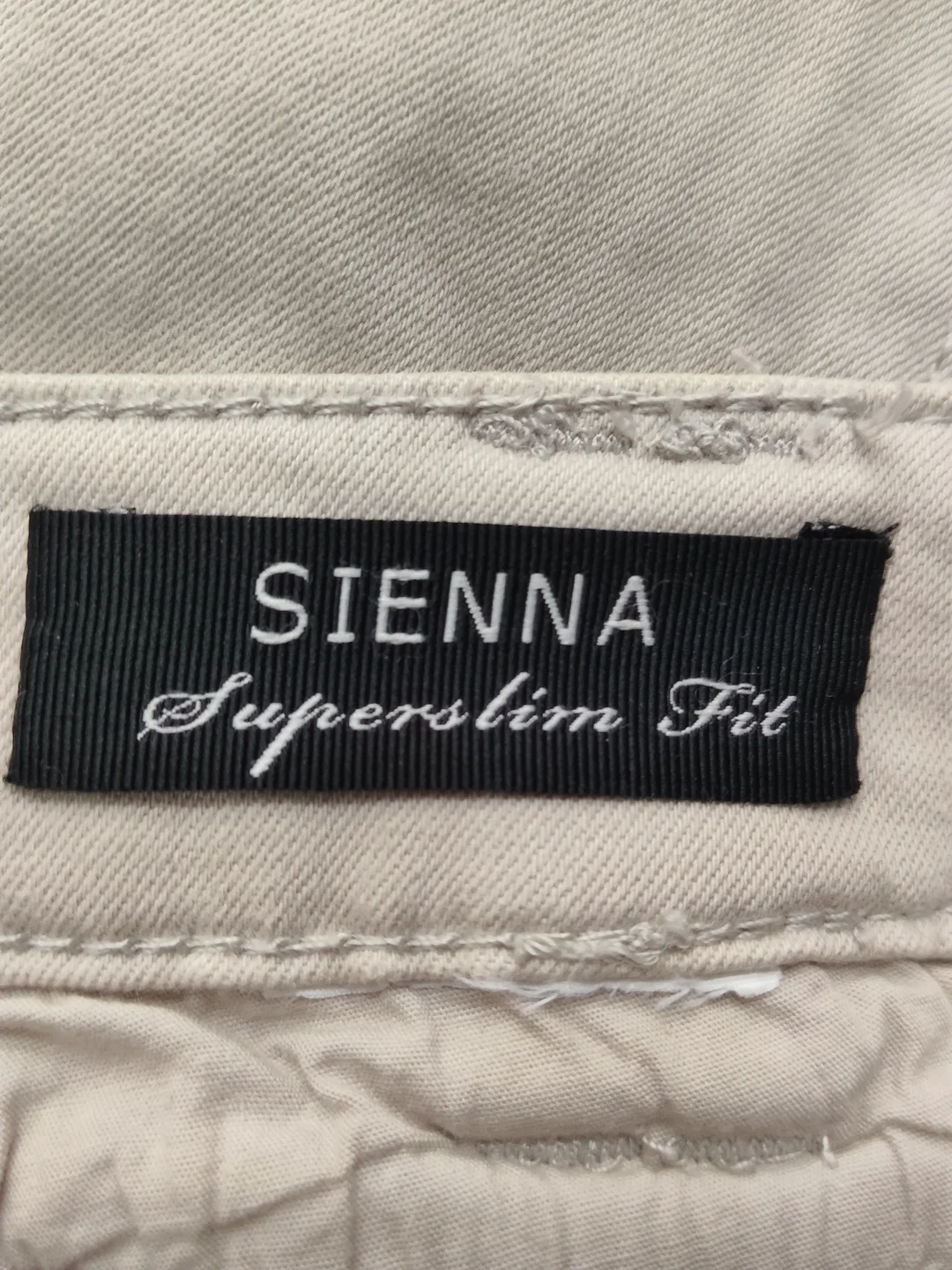 Damenhose s.Oliver Beige Baumwolle W38 L32 | Sommerleicht – Bild 4
