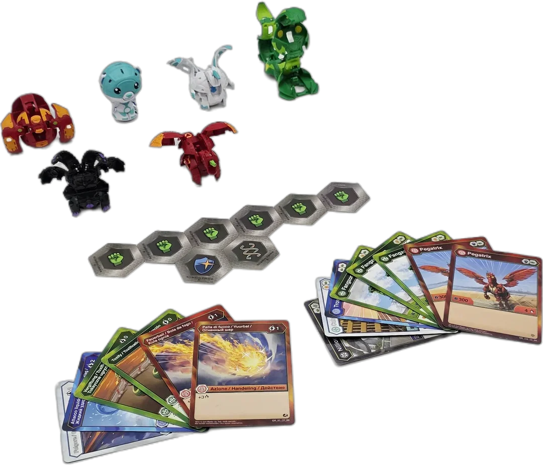 Bakugan Battle Pack (5er-Set) inkl. 14 Battle-Brawlers-Karten & 8 BakuCores - Bild 4