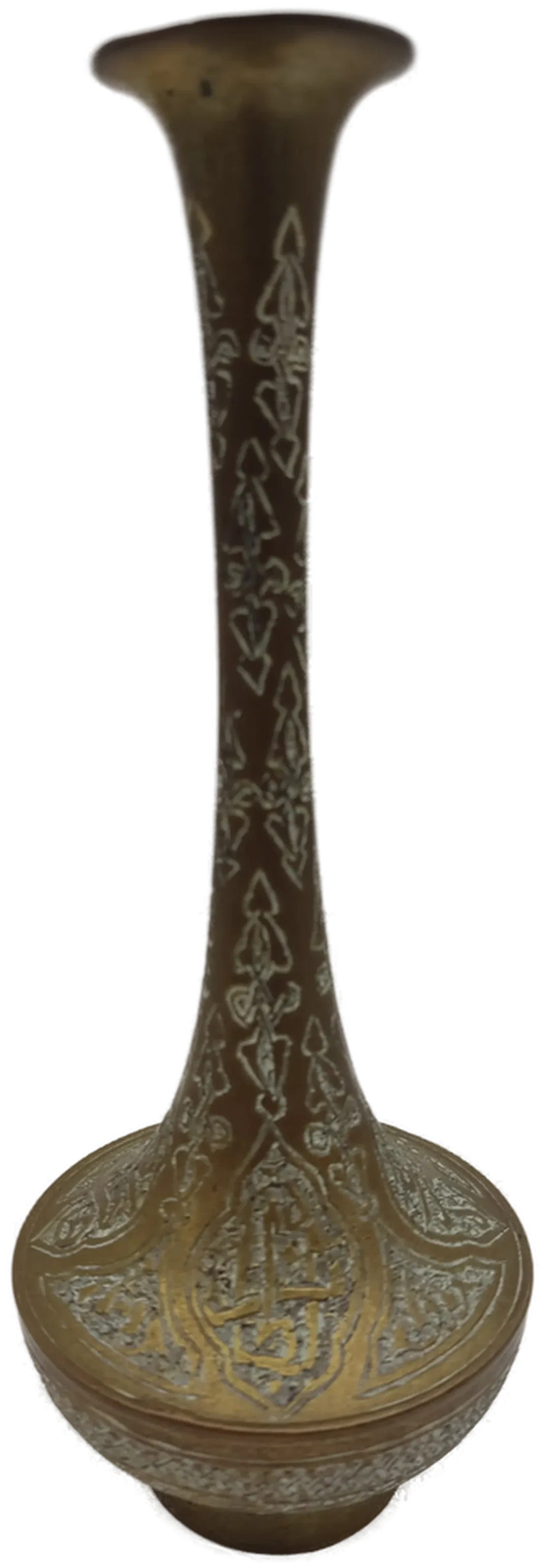 Islamische Arabische Messingvase | Handgravierter Orientalische Charme – Bild 2