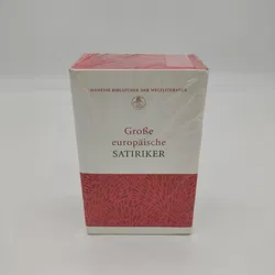 Große europäische Satiriker - Edmondo de Amicis, Hjalmar Bergman, Italo Svevo - Bild 1