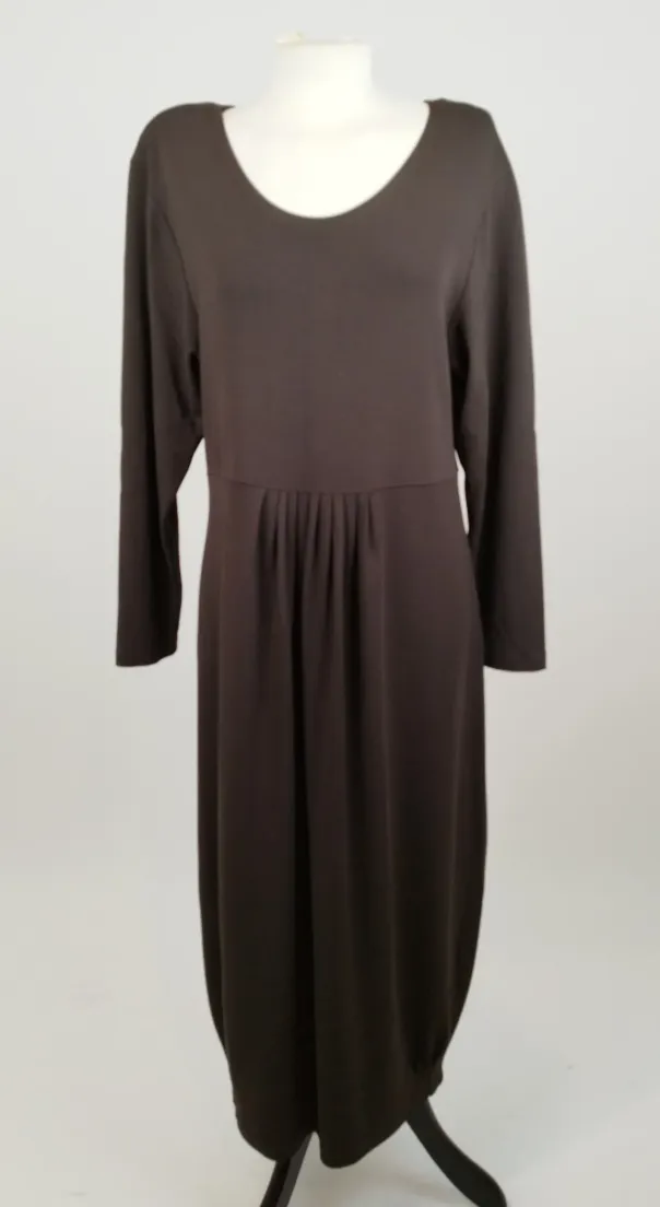 HOPSACK Maxikleid - ca. Gr. 46/48 / 90% Viskose, 10% Elasthan - Bild 1