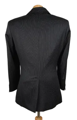 Angelico Herren Sakko, schwarz - Gr. S - Bild 3