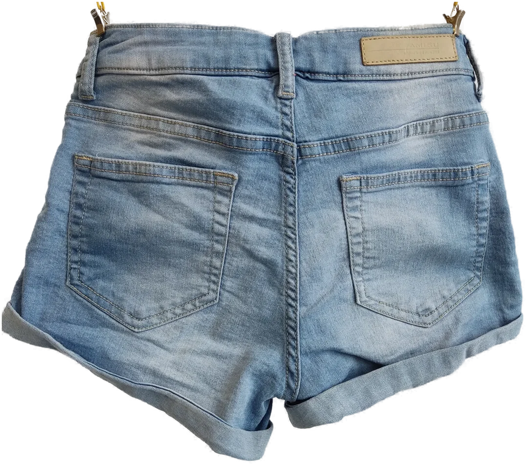 AMISU Damenshorts blau -  Gr. 34 – Bild 2