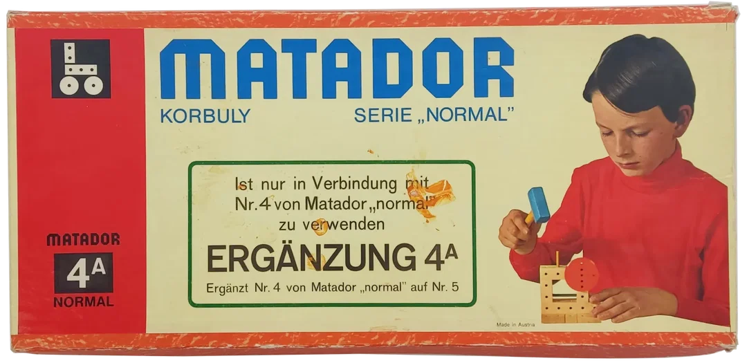 MATADOR Korbulys Vintage Baukasten aus Holz 