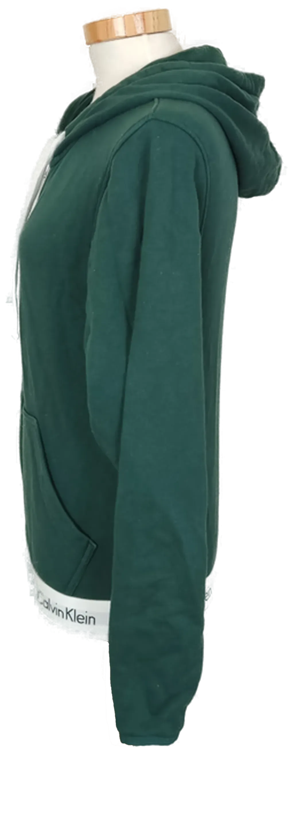 Calvin Klein Damen Kapuzenpullover grün Gr. S – Bild 2