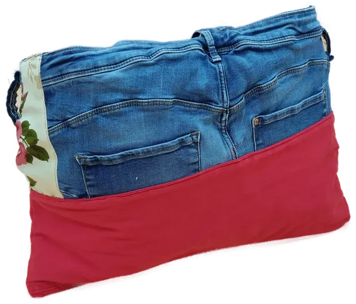 Jeans-Upcycling Laptoptasch - Bild 2