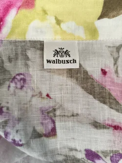 Walbusch, Hemdbluse Damen, Gr. 42, Leinen - Bild 3