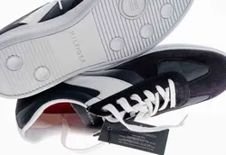 TOMMY HILFIGER Danny 1C4 Herren Sneakers in schwarz-weiß, Größe 45 - Bild 4