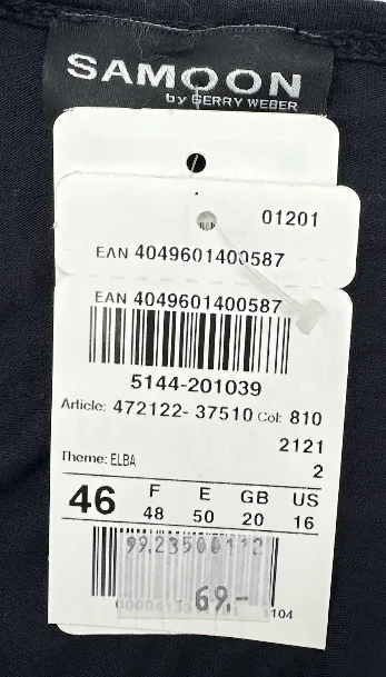 Samoon by Gerry Weber - Damenbluse - Gr. 46 – Bild 4
