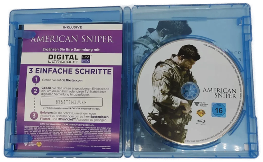 Blu-Ray Disc "American Sniper" von Brandley Cooper , Sienna Miller – Bild 3