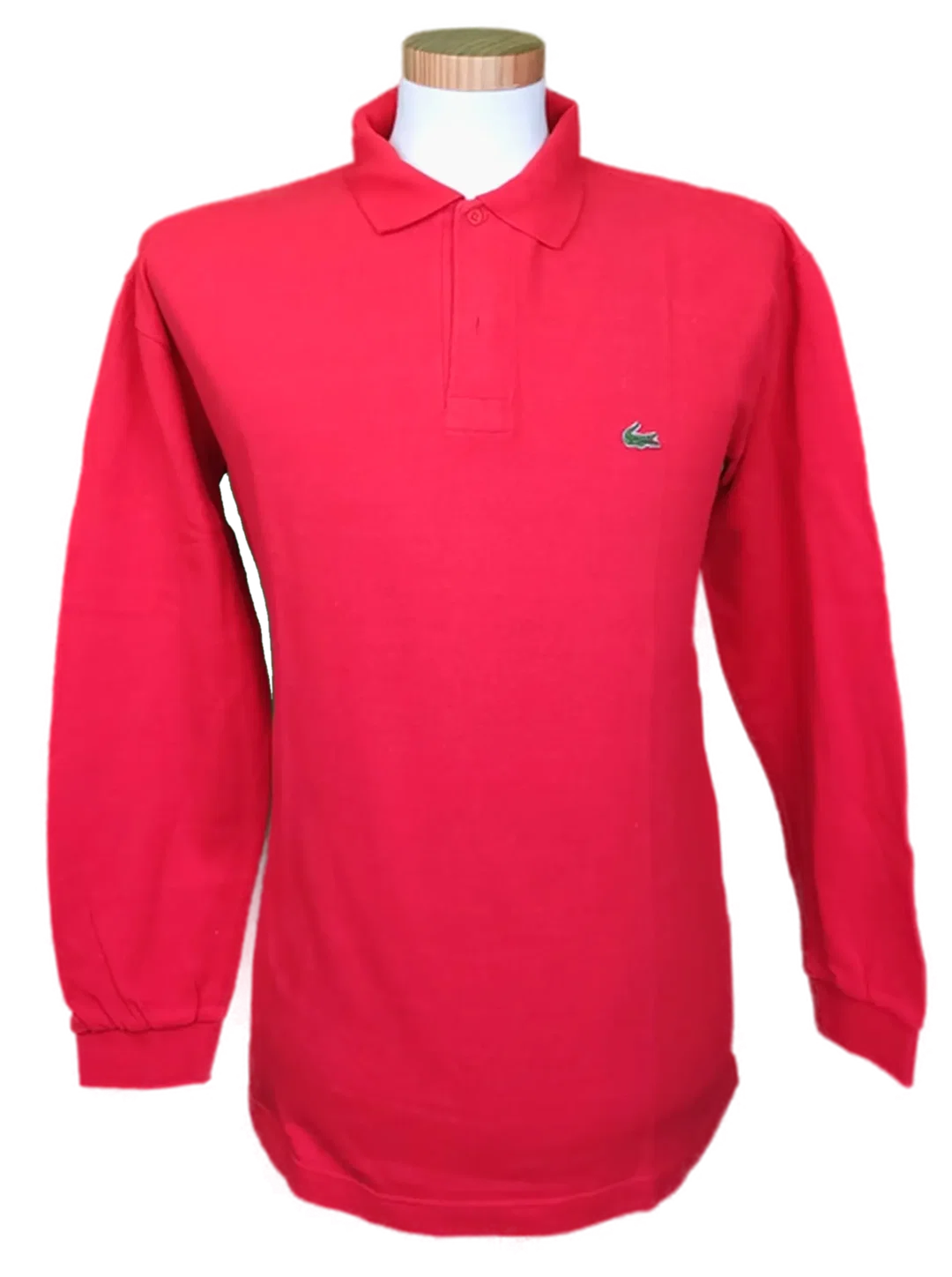 Lacoste Herren Langarm Polo rot Gr. XL - Bild 1