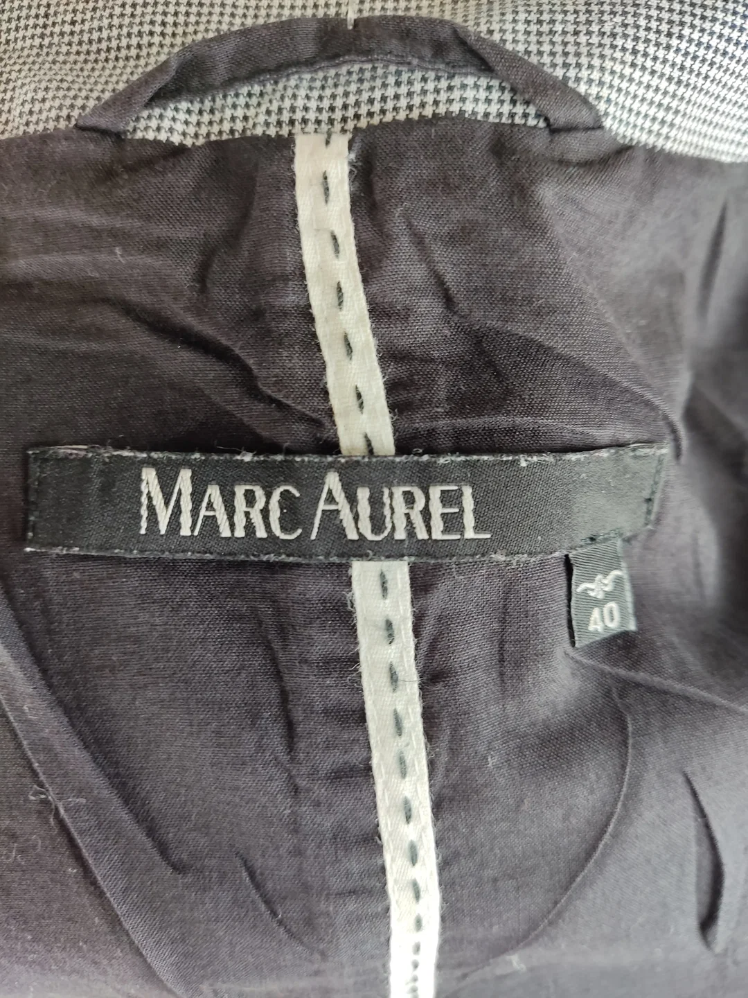 Damen-Trenchcoat Marc Aurel Kariert Gr. 40 | Frühjahrs-Liebling – Bild 4