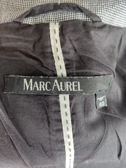 Damen-Trenchcoat Marc Aurel Kariert Gr. 40 | Frühjahrs-Liebling – Vorschau 4