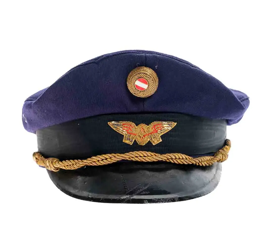 ÖBB Bahnkappe Otto Rek Wien, Größe 59, goldene Abzeichen - Bild 1