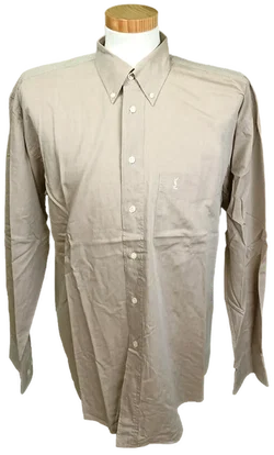 Yves Saint Laurent Herrenhemd beige Gr. 42