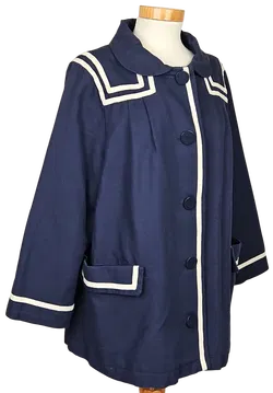 H&M Damen Jacke, marine - Gr. XXL  - Bild 3