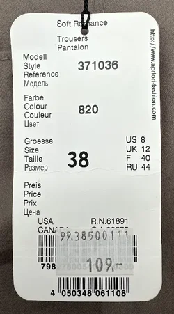 Apriori - Damenhose - Gr. 38 - Bild 4