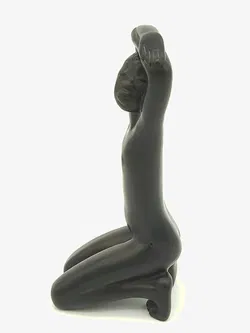 Vintage Kleine Keramikfigur Afrikaner - Bild 4