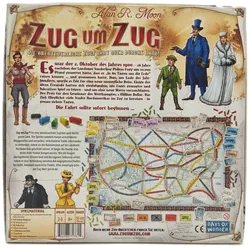 Zug um Zug: Die abenteuerliche Zugfahrt durchs Land! - Gesellschaftsspiel - Days of Wonder - Bild 2