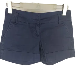 Amisu Damen Stretch Shorts in Dunkelblau - Größe 34 - Bild 1