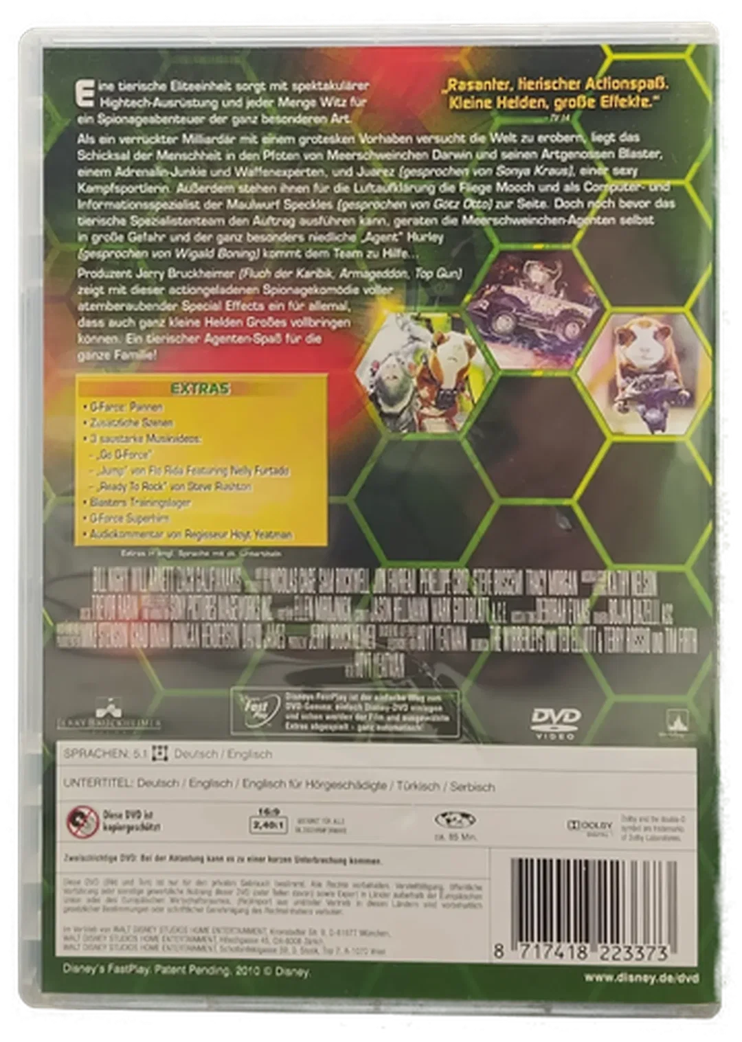 DVD "G-Force - Agenten mit Biss" – Bild 2