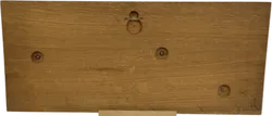 Gussbild auf Holz Reliefbild Linz 1790 Breite ca 51cm Höhe ca 22cm - Bild 5