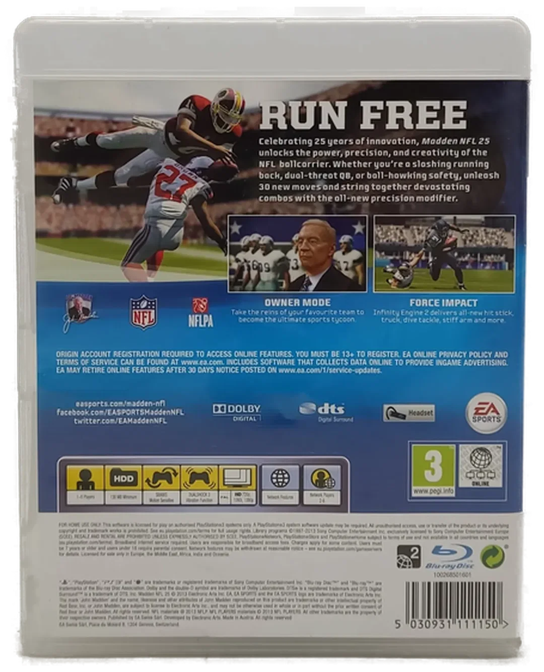 Playstation Sony PS3 Spiel "Madden NFL 25" – Bild 2