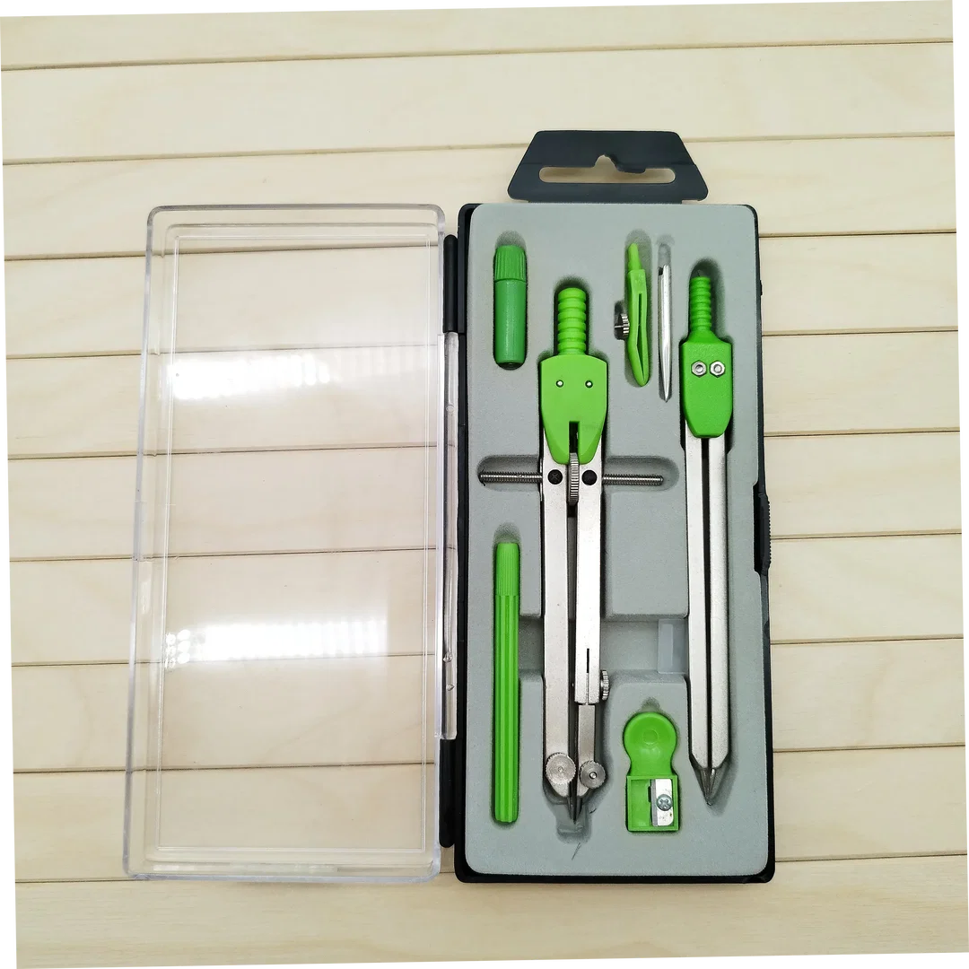Zirkelset mit Etui, 7 tlg.  – Bild 2