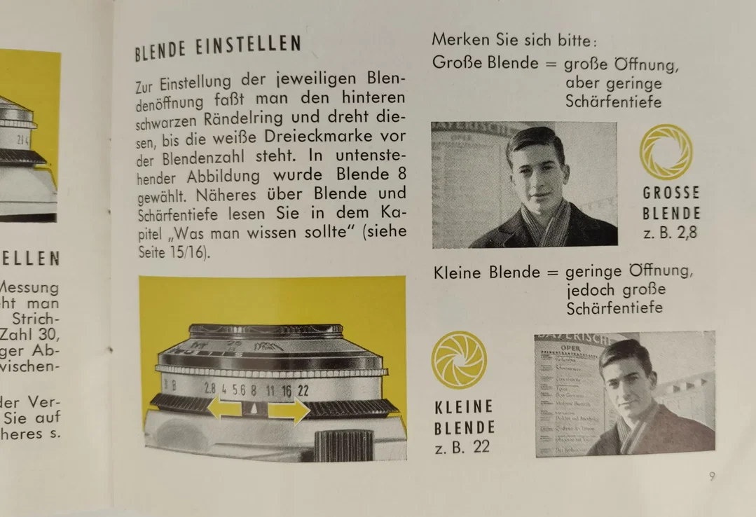 Agfa Silette L mit Color-Agnar 2,8/45, Tasche, Blitzgerät + Gebrauchsanweisung – Bild 6