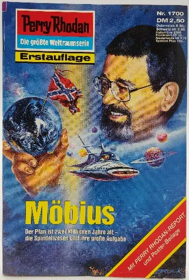  Romanheft Perry Rhodan Möbius Erstauflage Nr.1700 - Bild 2