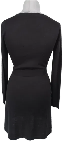 Strickkleid, TCM, Gr. 36/38, schwarz - Bild 3