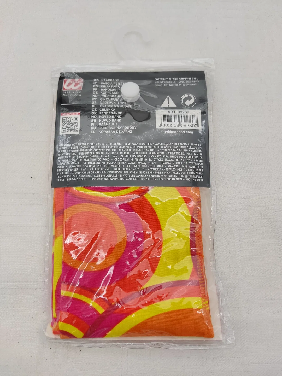 Faschingskostüm - Schlaghose Gr. XL und Stirnband – Bild 4
