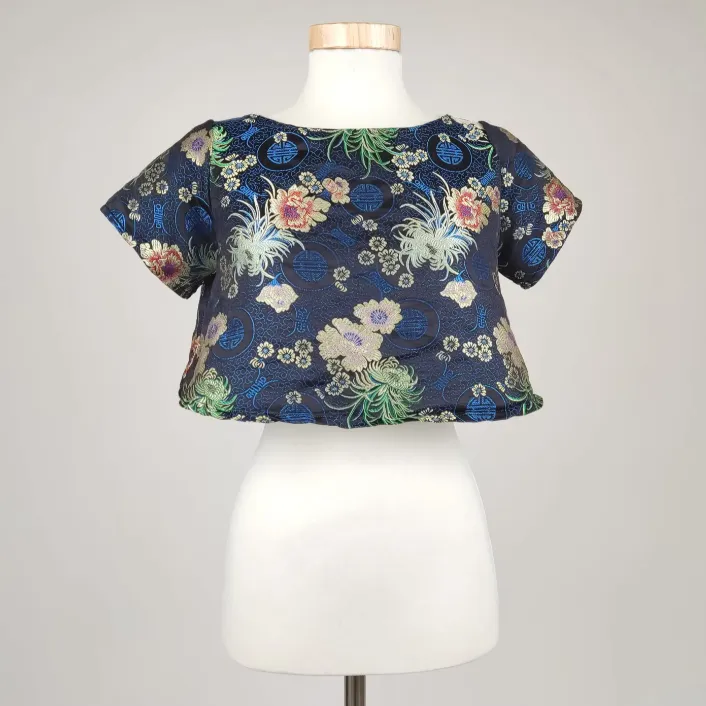 Gina Seoul Damen Top, blau - Gr. XS/34 - Bild 4