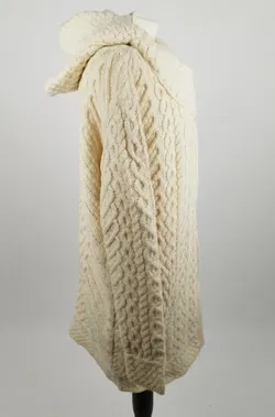 ARAN MOR IRELAND Wolljacke - Gr. L / 100% Schurwolle - Bild 2