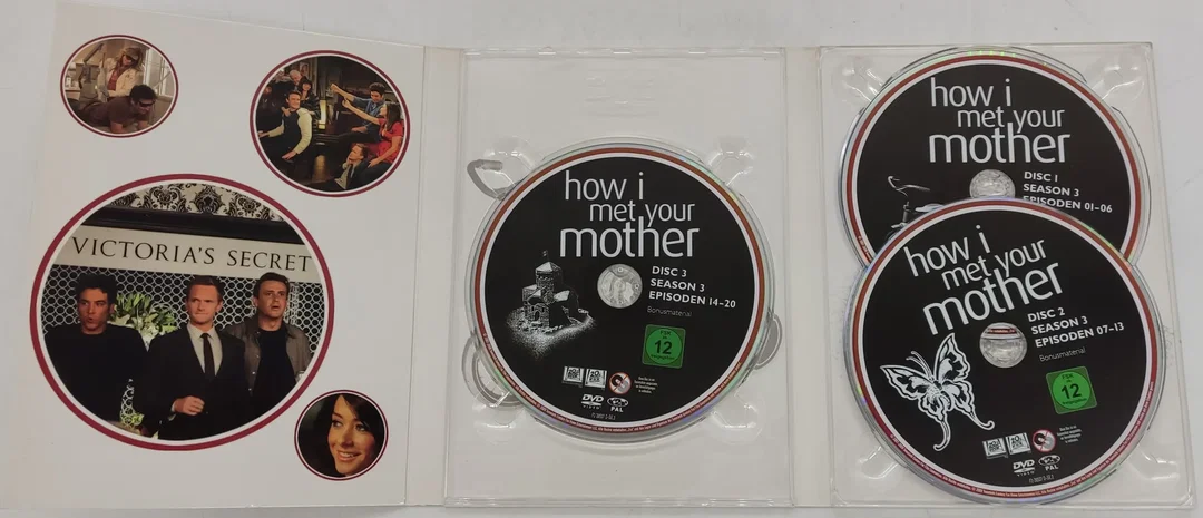 3 DVD's "How i met your mother" Season 3  – Bild 2