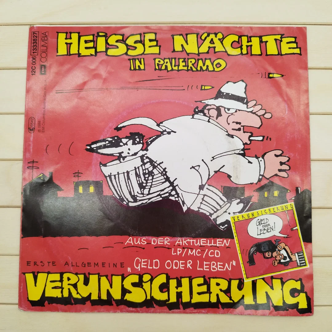 EAV, Heisse Nächte in Palermo, Vinyl Single  – Bild 2