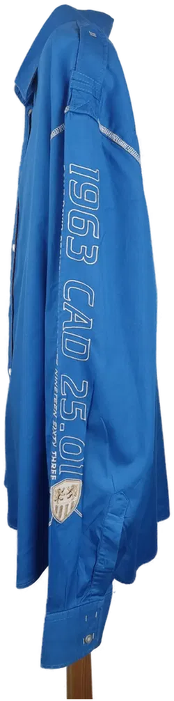 Camp David Herren Hemd blau - XL/52 - Bild 3